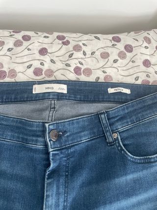 Pantalón vaquero Mango azul