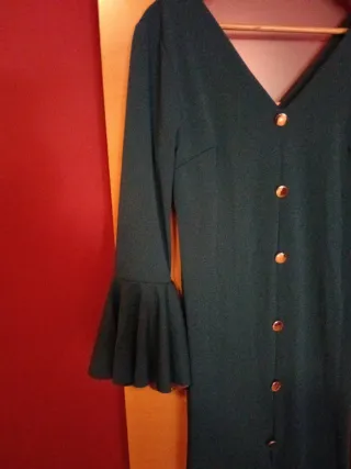 Traje de flamenca verde