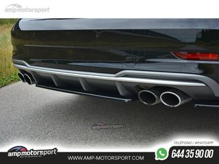 AÑADIDO DE DIFUSOR AUDI S3 / A3 8V 2017-- NEGRO BRILLO