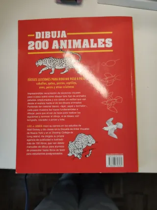 Libro dibuja 200 animales paso a paso