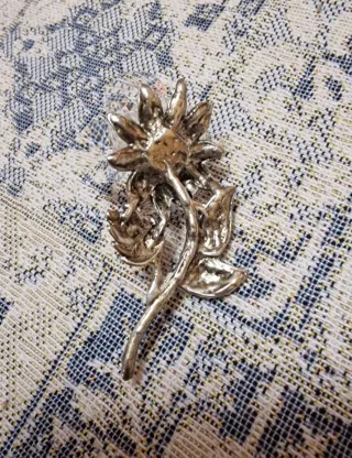 Antica rosa vintage anni '70, in ottime condizioni