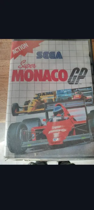 Sega Super Monaco GP Videojuego Carreras