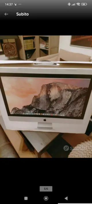 Apple iMac 27" 5k 2014 più tastiera e mighty mause