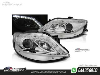 FAROS DELANTEROS LUZ DIURNA LED PARA SEAT IBIZA 6J