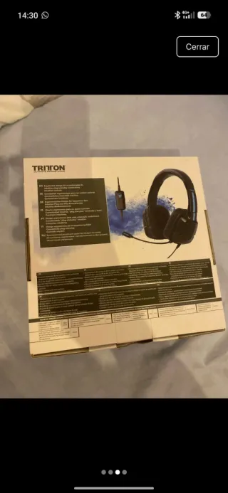Auriculares Tritton Kama PS5, PS4 y PC nuevos