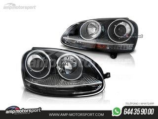 FAROS DELANTEROS LOOK GTI PARA VOLKSWAGEN GOLF / VARIANT / JETTA MK5