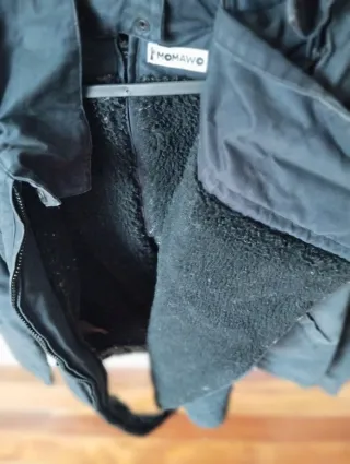 Chamarra Momawo Negra