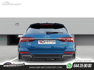AÑADIDO DE DIFUSOR AUDI A6 / S6 C8 2019-- LOOK CARBONO