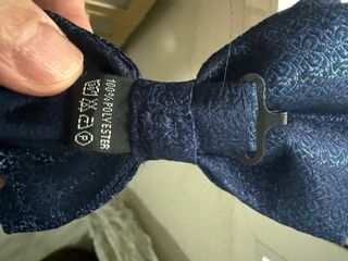 Pajarita azul Vértice Gala