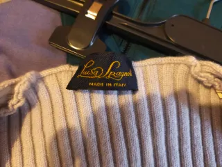 Maglia Luisa Spagnoli 100% Lana azzurra