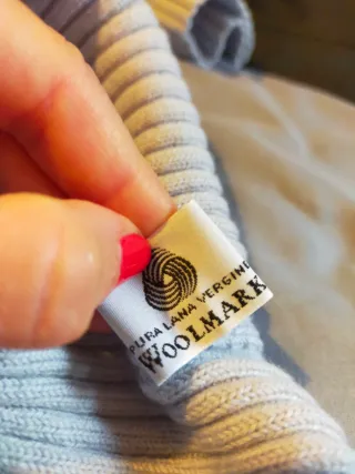 Maglia Luisa Spagnoli 100% Lana azzurra