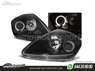 FAROS DELANTEROS OJOS DE ANGEL PARA MITSUBISHI ECLIPSE D50
