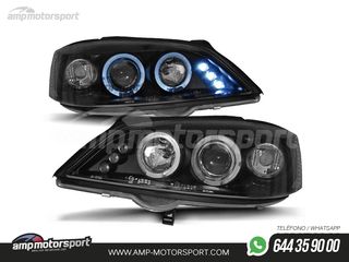 FAROS DELANTEROS OJOS DE ANGEL PARA OPEL ASTRA G