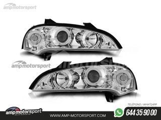 FAROS DELANTEROS OJOS DE ANGEL PARA OPEL TIGRA
