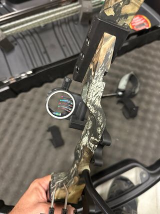 Arco de poleas camuflaje