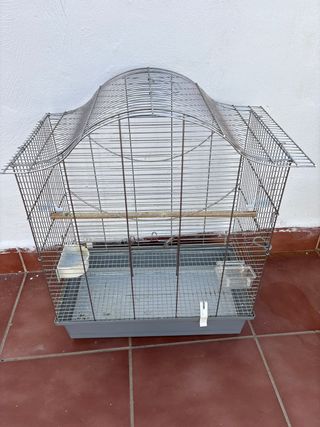 Jaula Ninfa / Voladera Plata