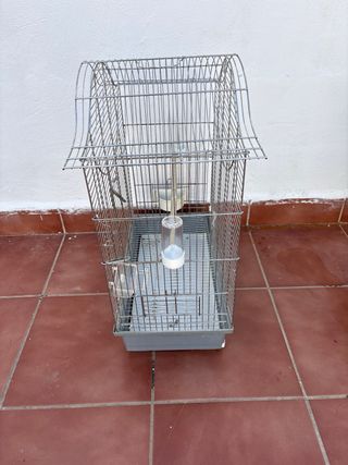 Jaula Ninfa / Voladera Plata