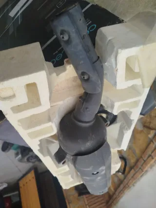 Escape de moto negro