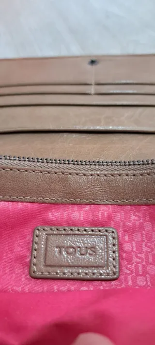 Cartera Tous Piel Marrón Original
