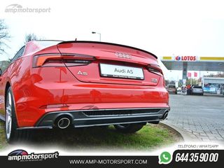 AÑADIDO DE DIFUSOR AUDI A5 F5 2016-- LOOK CARBONO