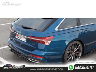 AÑADIDO DE DIFUSOR AUDI A6 / S6 C8 2019-- NEGRO MATE