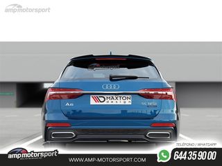 AÑADIDO DE DIFUSOR AUDI A6 / S6 C8 2019-- NEGRO MATE