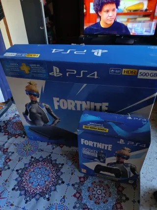 PS4 Fortnite Neo Versa Bundle 500GB 2 mandos