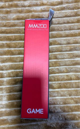 Alfombrilla de ratón GAME negra y roja