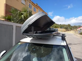 Cofre portaequipajes 192x85 + barras portaequipaje