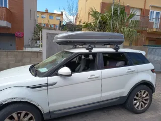 Cofre portaequipajes 192x85 + barras portaequipaje