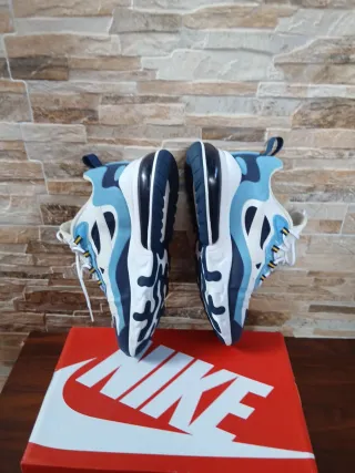 Nike React Zapatillas Azul Blanco