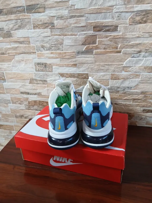 Nike React Zapatillas Azul Blanco