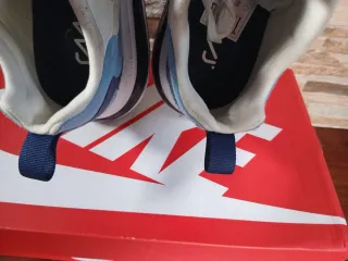 Nike React Zapatillas Azul Blanco