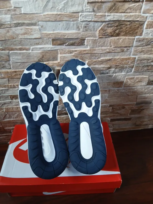 Nike React Zapatillas Azul Blanco