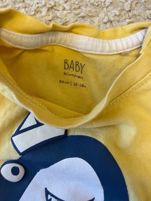 Lote 2 conjuntos bebé 18 meses