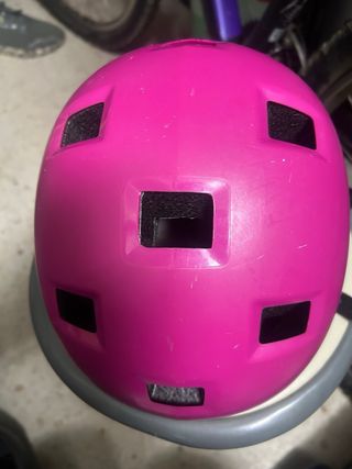 Casco Bicicleta/patinete Niña Rosa