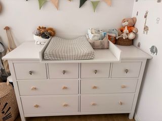 Adaptador cambiador bebé blanco