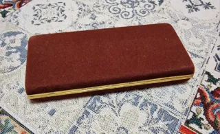 Penna Vivara dorata vintage con astuccio