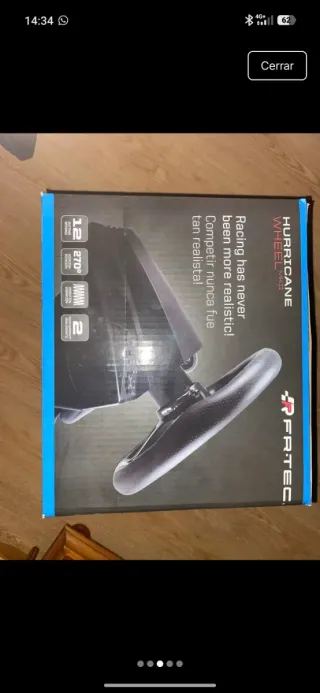 Volante Gaming FR-TEC Hurricane