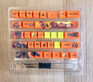 Keycaps VALORANT Edición Raze