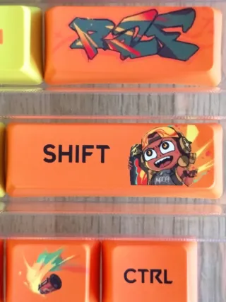 Keycaps VALORANT Edición Raze