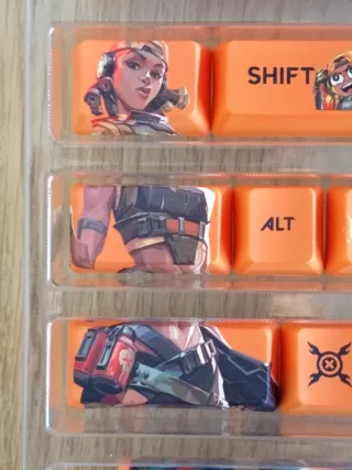 Keycaps VALORANT Edición Raze