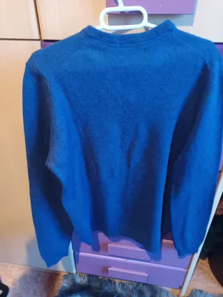 Jersey Cortefiel Hombre Azul