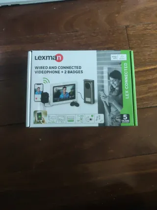 Videoportero LEXMAN WIFI Cableado 7 Nuevo