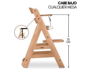 Trona evolutiva con hamaca y cojín