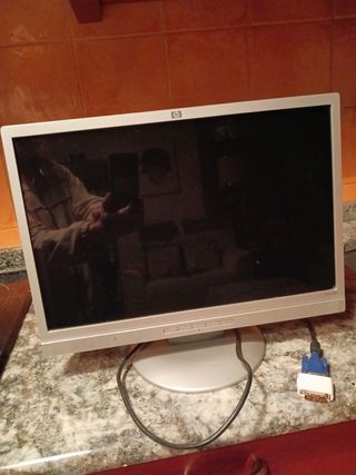 Monitor HP Plata