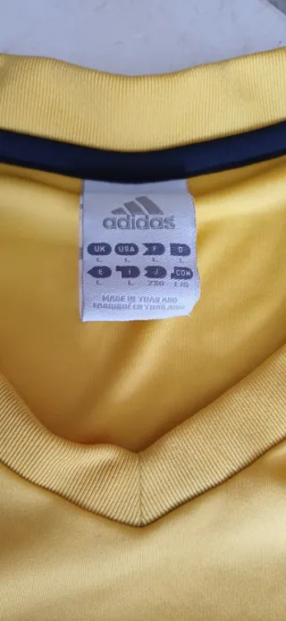Maglia Adidas uomo gialla