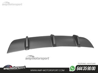 DIFUSOR TRASERO AUDI RS5 2010-2016 NEGRO BRILLO