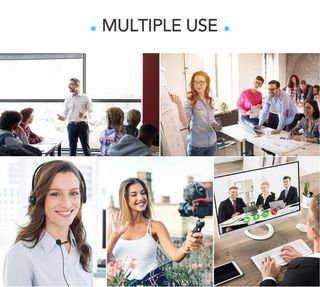 Microfono a Pinza AGPTEK Nuovo