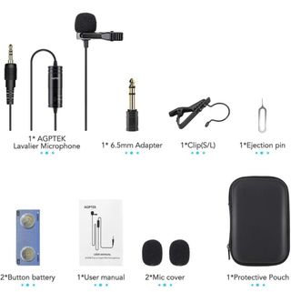 Microfono a Pinza AGPTEK Nuovo